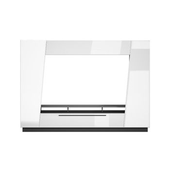 Mueble De Tv De Pared Chace  274.7x39.7x194.5 Cm Color Blanco Vente-unique