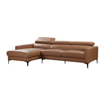 Sofa Chaise Longue Snekkar Reversible Y Convertible En Cama Camel