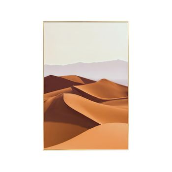 Cartel, Póster Deserto  60x2.5x90 Cm Color Naranja Vente-unique