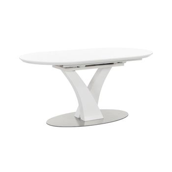 Mesa Extensible Talara  200x95x76 Cm Color Blanco Venta-unica