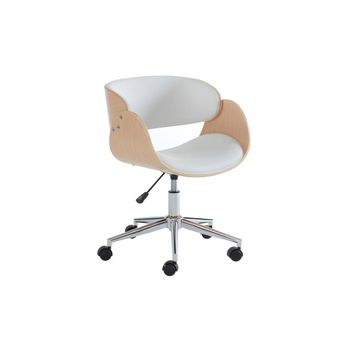 Silla De Oficina Giratoria De Lino Beige Vidaxl con Ofertas en Carrefour