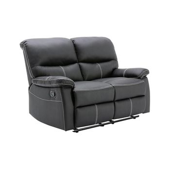 Sofá Relax Canby  133x90x95 Cm Color Negro Vente-unique