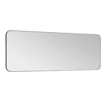 Espejo De Cuarto De Baño Demetria  50x4x140 Cm Color Negro Vente-unique