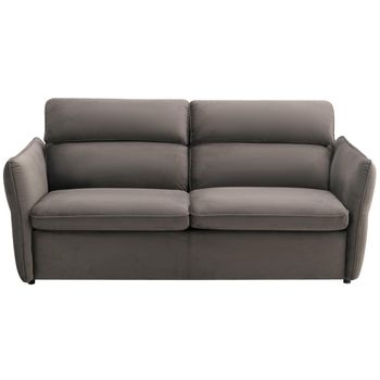 Sofá Cama 2 Plazas VENTE-UNIQUE Posio (Gris - 118x84x76 cm)