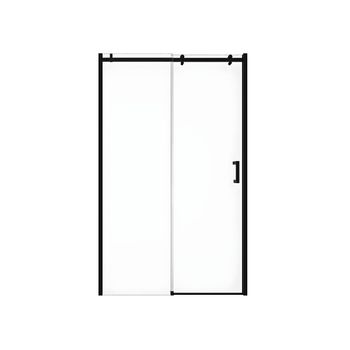 Puerta De Ducha Anakao  120x1.92x195 Cm Color Negro Vente-unique