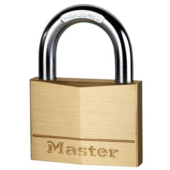 Candado De Latón Macizo 60 Mm 160eurd Master Lock