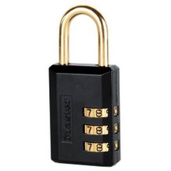 Masterlock 30mm Candado Combi Reset - Negro