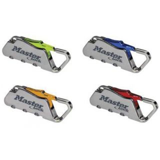 Masterlock 63mm Mosqueton - Combi Reset - Colores