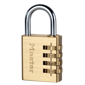 Candado De Código Aluminio Amarillo 40 Mm 604eurd Master Lock