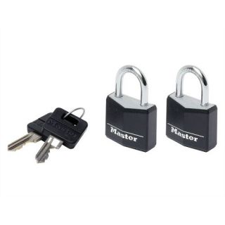 Masterlock 2 X 30mm Candado Aluminio Ka - Negro