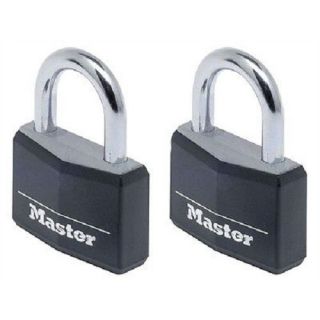 Masterlock 2 X 40mm Candado Aluminio Ka -negro