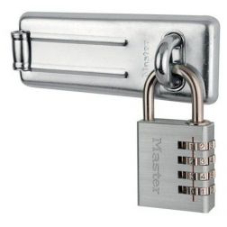 Masterlock 40mm Candado Alu Comb Reset-115mm Aldaba