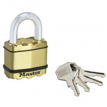 Candado Excell Latón Macizo 52 Mm M5beurd Master Lock