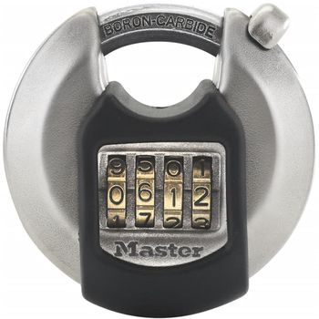 Candado Redondo Excell Acero Inoxidable 70 Mm M40eurdnum Master Lock