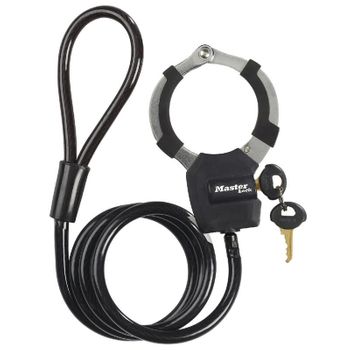 Master Lock Street Cuff Negro 1000 Mm Cable Antirrobo