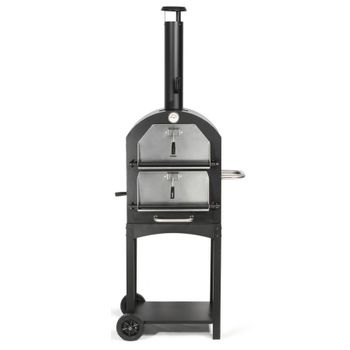 Livoo Horno Para Pizza 48,5x34cm Negro - Doc228