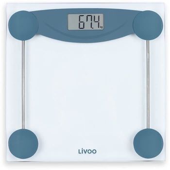 Báscula Electrónica - Placa De Vidrio Y Pantalla Lcd - 180 Kg - 100 G