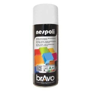 Nespoli Pintura En Aerosol Profesional Blanco Nieve Mate 400ml