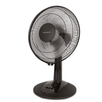 Thomson Ventilador Sobremesa 40cm 55w 3 Velocidades Negro