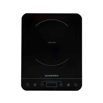 Placa Vitrocerámica Inducción Portátil, 10 Niveles Potencia, Temporizador,  Programable, Táctil Negro/plata 1800w Mpm Mke-12 con Ofertas en Carrefour