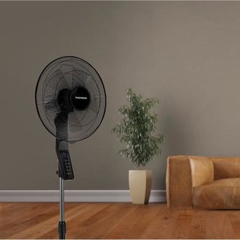 Thomson Thvel460ks Ventilador De Pie 40 Cm 60w Negro