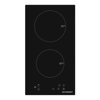 Placa Inducción Integrable 2 Fuegos Touch Control 30cm 3500w Schneider Scdi30n1