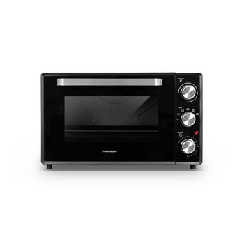 Horno Eléctrico, 48 Litros, Multifunción, Calor Por Ventilador, 2000 W, Negro Thomson Theo2048mba