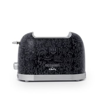 Tostadora 815w Keith Haring Negro Schneider Scto2kfab