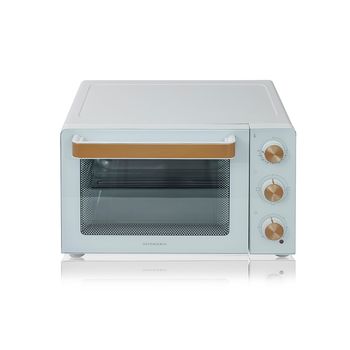 Horno eléctrico de sobremesa, 30 L, Convección, 1500W, Temporizador, Termostato regulable, Blanco, SCHNEIDER SCE2330CNWS