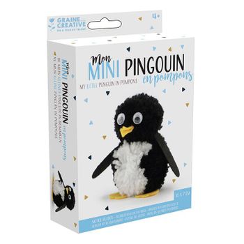 Juego De Borlas Para Niños - Mi Pequeño Pingüino