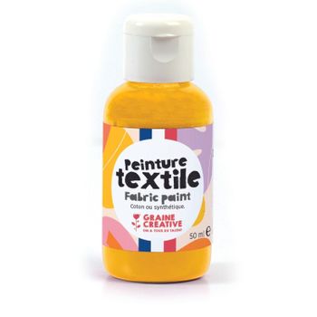 Pintura Textil 50 Ml - Amarillo Dorado