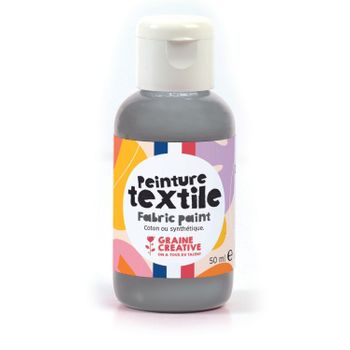 Pintura Textil 50 Ml - Plata