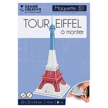 Puzzle Modelo De Espuma 3d Torre Eiffel