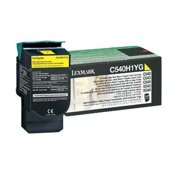 Lexmark Toner Laser Amarillo 2.000 Paginas Retornable C/540/