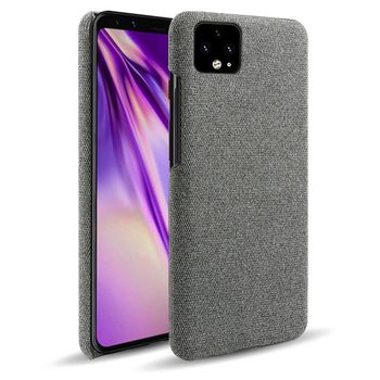 Funda Protectora En Tela Simple Antichoque Para Google Pixel 4 Xl Gris