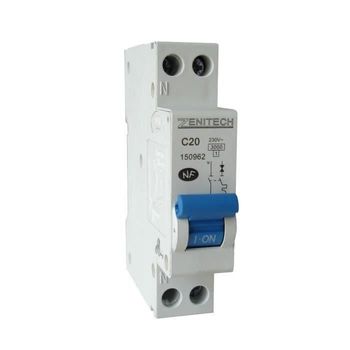 Interruptor Automático Zenitech Nf 20a Ph / N