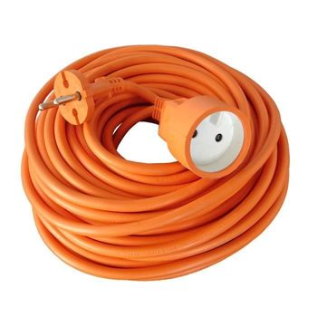 Alargador 10m Enchufe/clavija Schuko Naranja 7hsevenon