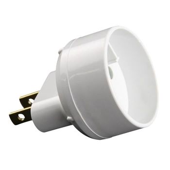 Adaptador Zenitech Euro A Usa Blanco