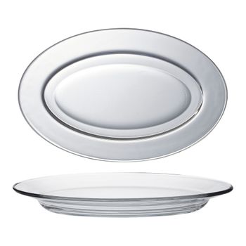 Fuente De Cocina Lys Cristal (26 X 16,8 X 3 Cm)