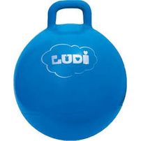 Ludi Pelota Saltarina 45 Cm Azul