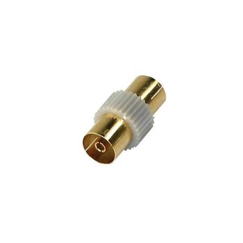 Adaptador Coaxial - Hembra / Hembra - 9.52mm