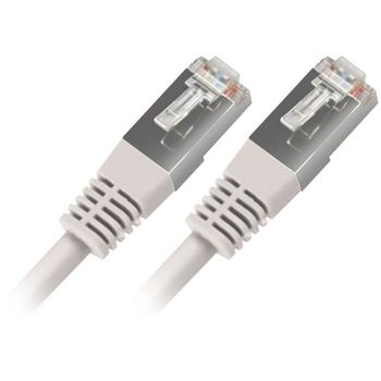 Cable Rj45 Cat.6 Ftp Recto - Blanco - 1m