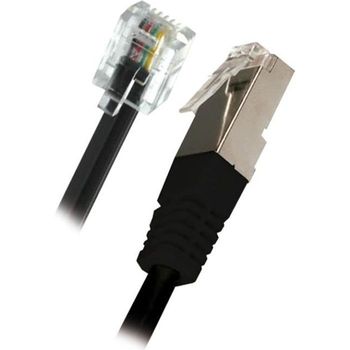 Cable Adsl Rj11 / Rj45 - Macho / Macho - Negro - 2m