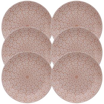 Platos Para Pulpo De Madera Set De 6 De Ø24 Cm con Ofertas en Carrefour