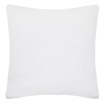 Funda De Almohada 100% Lino Blanco