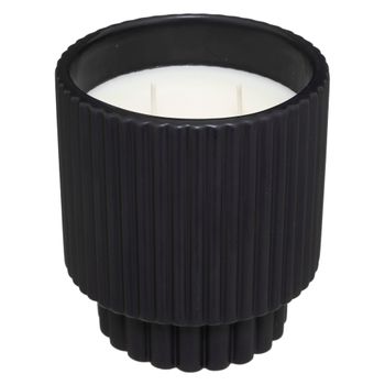 Vela Perfumada "subli" Fuego Negro 350g Atmosphera