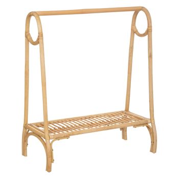 Perchero Burro Infantil Laxe 126 X 73 X 43 Cm Bambú Mdf Natural/blanco  [en.casa] con Ofertas en Carrefour