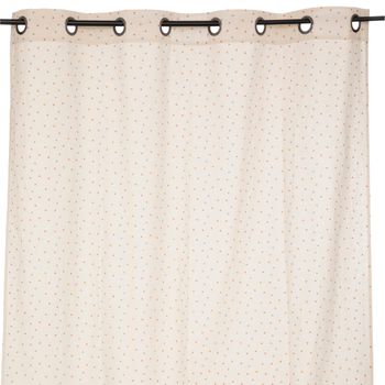 Cortina De Algodon"arlequín" Atmosphera Kids 140x260cm Multicolor