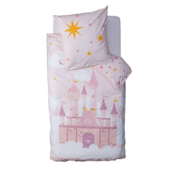 Juego De Cama Infantil Castillo 140x200cm