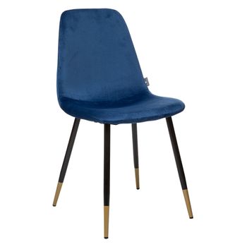 Silla Hierro Atmosphera 'tyka' 45x51x87 Azul